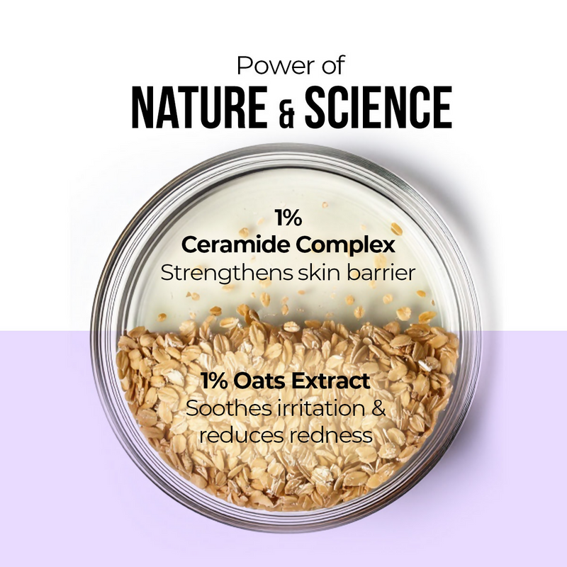 Dr. Sheth's Oats & Ceramide Sensitive Skin Sunscreen SPF50+ PA++++