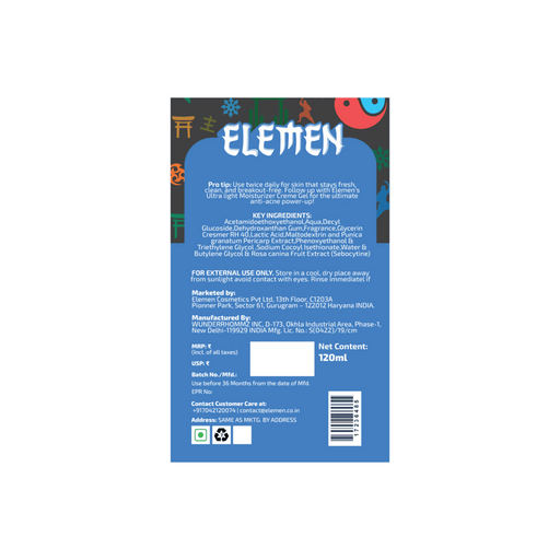 Elemen Anti-Acne Face Wash