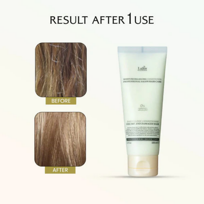 La'dor Korean Moisture Balancing Conditioner for Dry, Dull & Frizzy Hair - Paraben & Sulphate Free