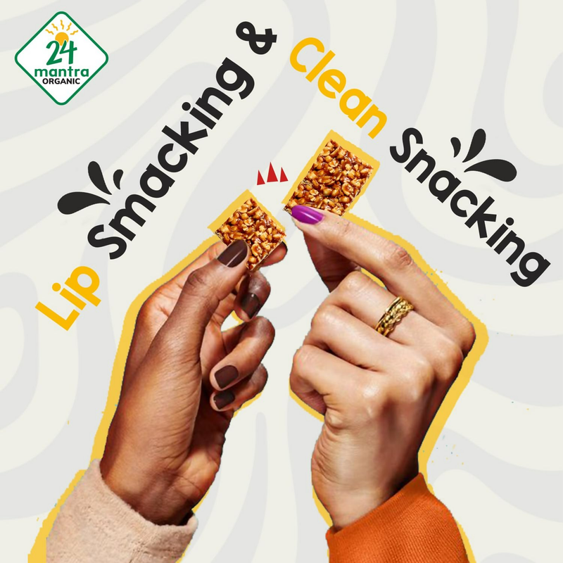 24 Mantra Organic Peanut Chikki