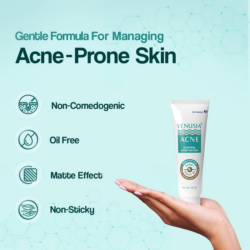 Venusia Acne Control Moisturizer For Oily & Acne Prone Skin