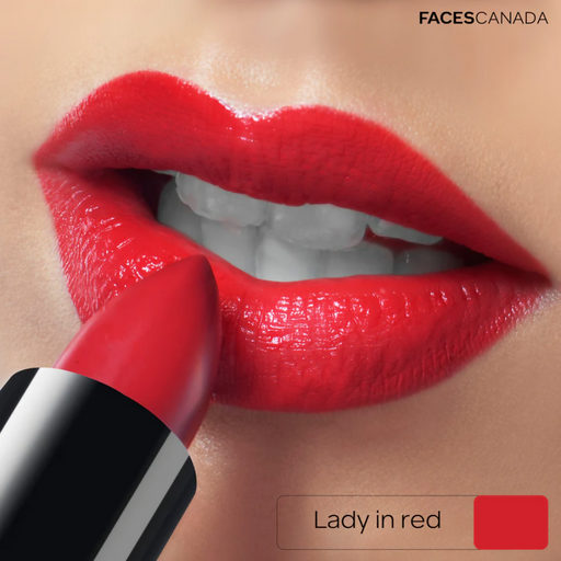 Faces Canada Creme Finish Lipstick - Lady In Red 11