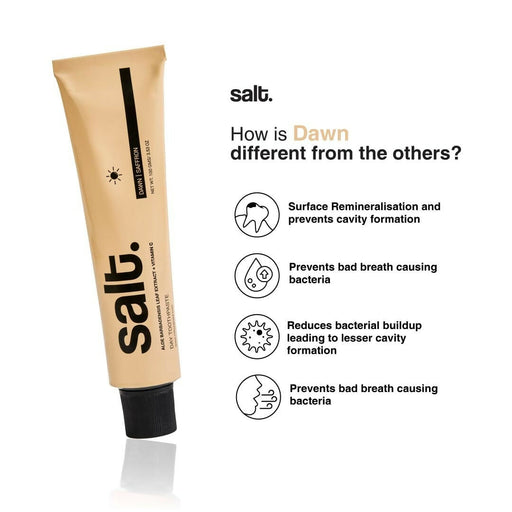 Salt. Oral Care Saffron Dawn Day Toothpaste