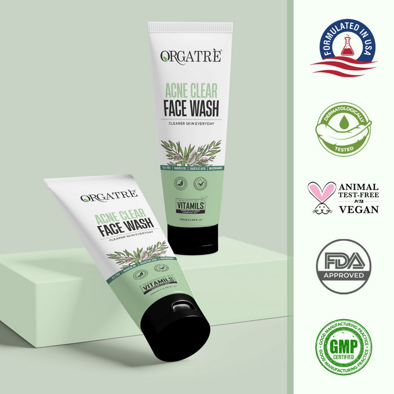 Orgatre Acne Clear Face Wash