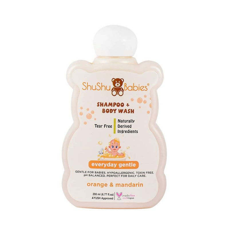 ShuShu Babies Shampoo + Body Wash Orange & Mandarin