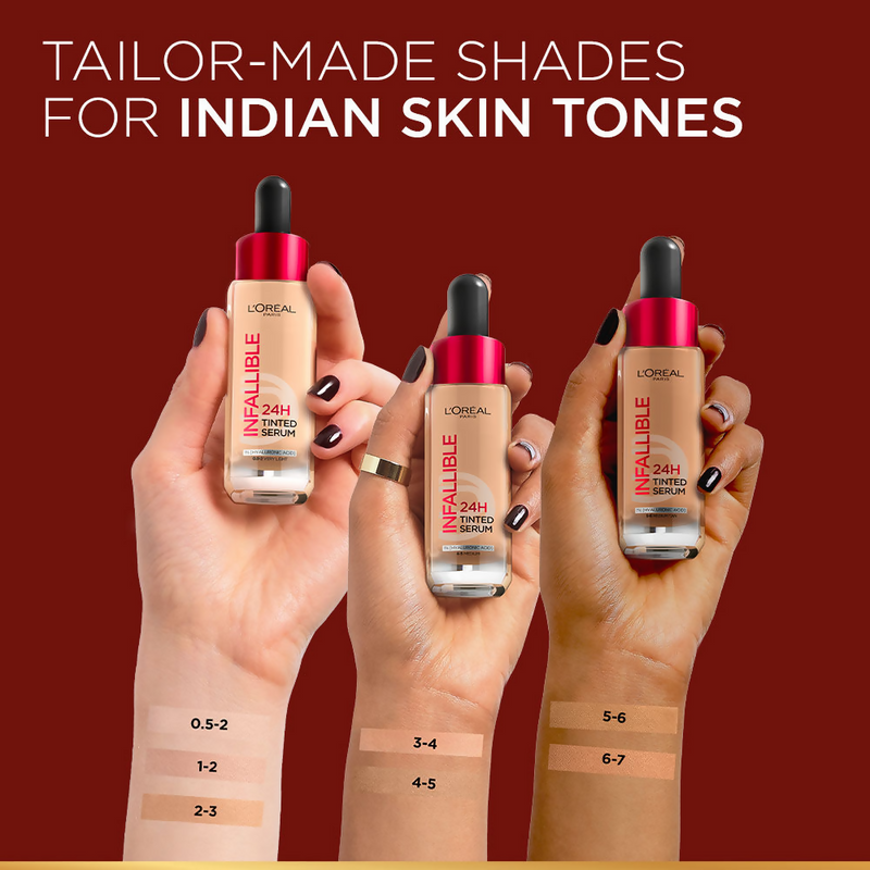 L'Oreal Paris Infallible 24H Tinted Serum Foundation - Rosy Light