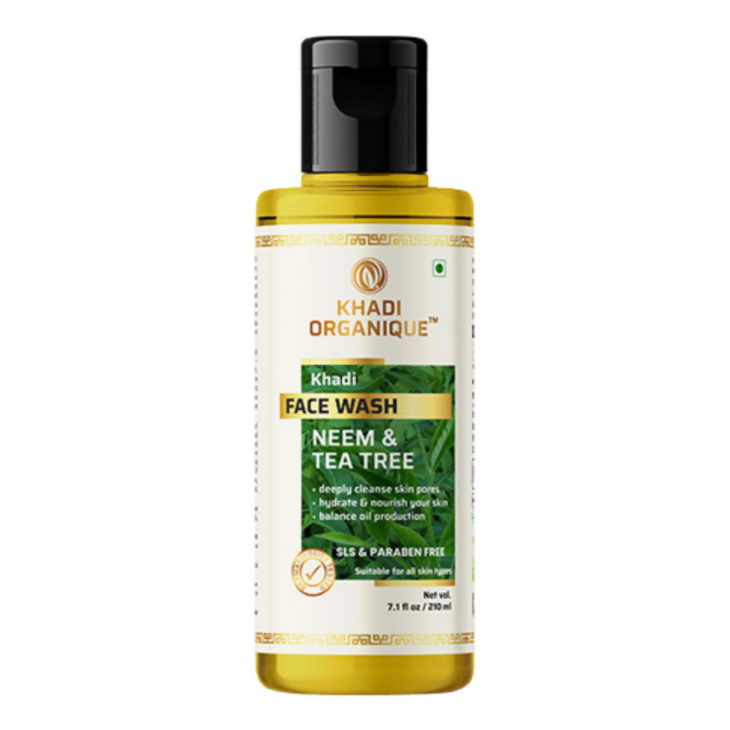 Khadi Organique Neem & Tea Tree Face Wash