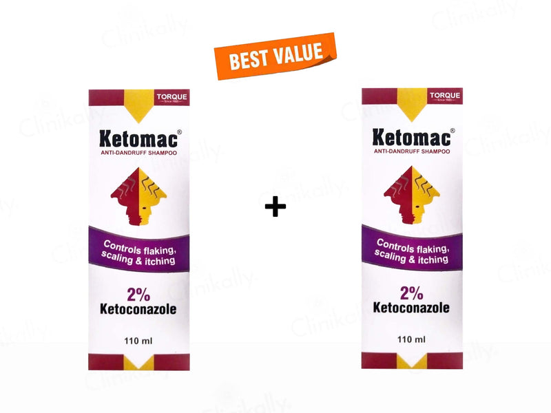 Ketomac Dandruff Treatment Shampoo