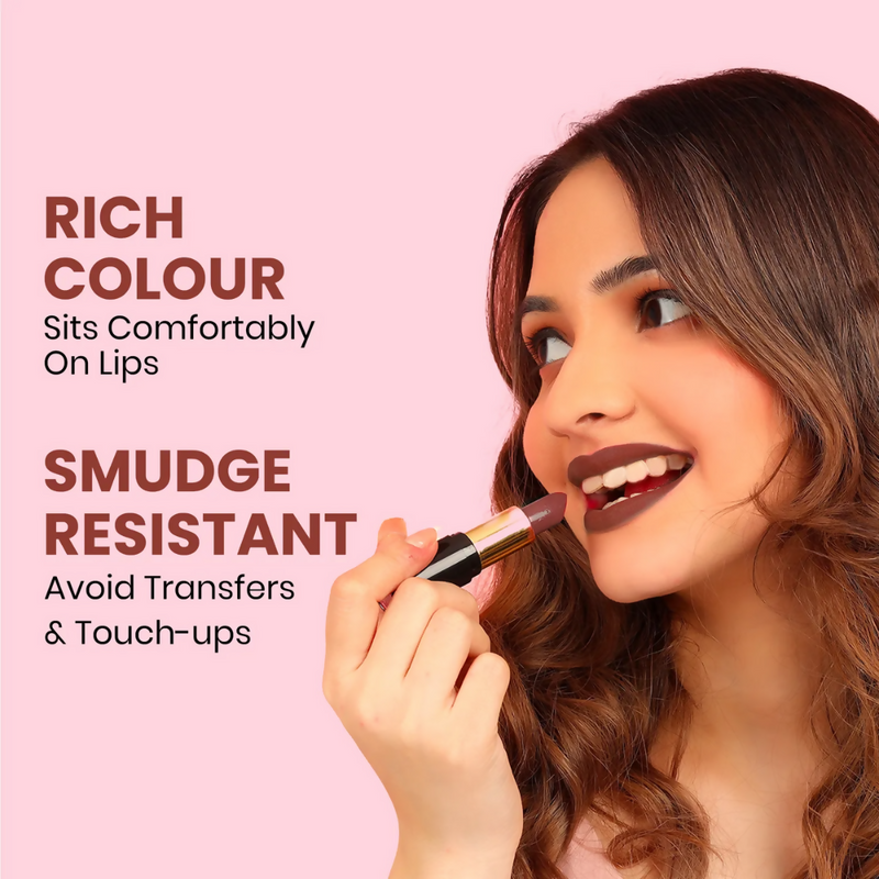 NY Bae Super Matte Lipstick - Peppy Pearson 1