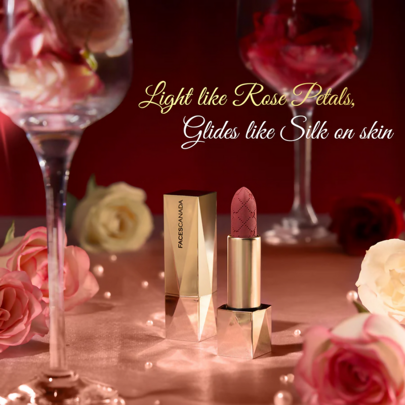 Faces Canada Comfy Silk Obsession Lipstick - Bold Brown 07