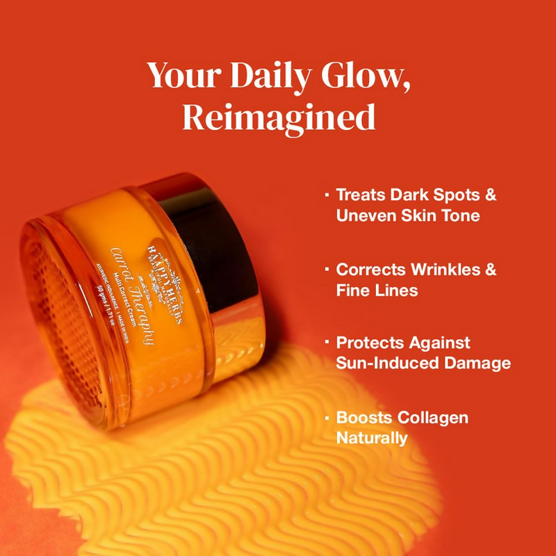 Haappyherbs Carrot Theraphy Multi-Correct Cream
