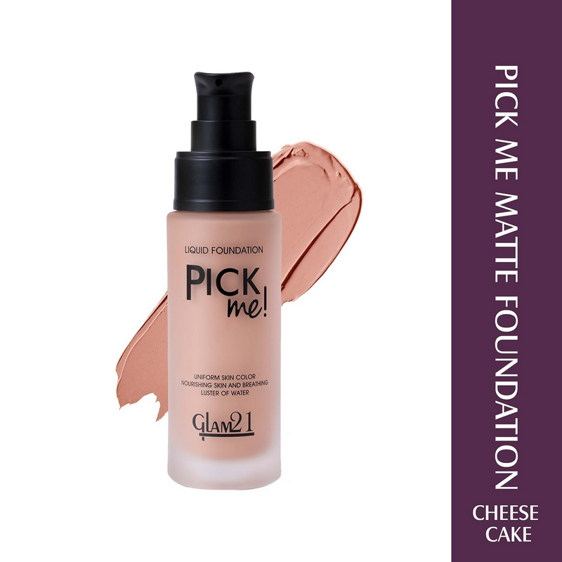 Glam21 Pick Me Matte Foundation - Cheese Cake