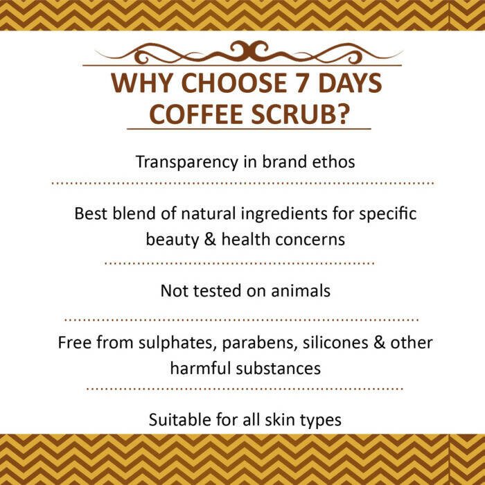 7 Days Coffee Body Scrub
