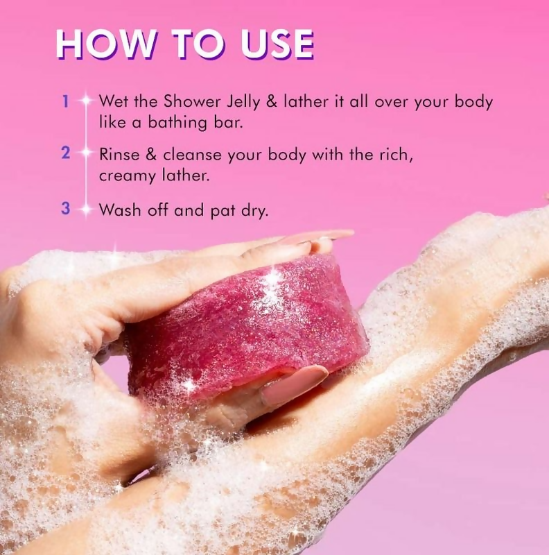 mCaffeine Berry Squeeze Shower Marshmallow Shower Jelly