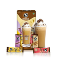 Bevzilla Premium Glass & 25 Flavoured Coffee Sachets