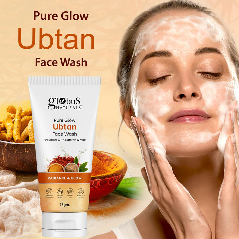 Globus Naturals Pure Glow Ubtan Face Wash