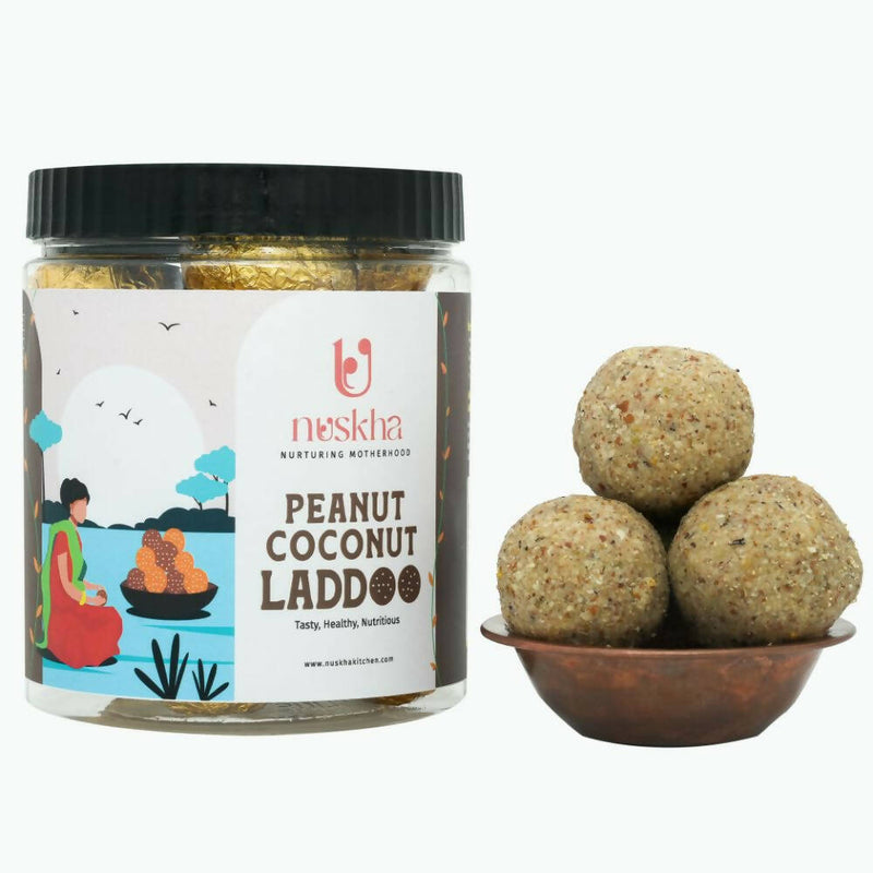Nuskha Peanut Coconut Laddoo