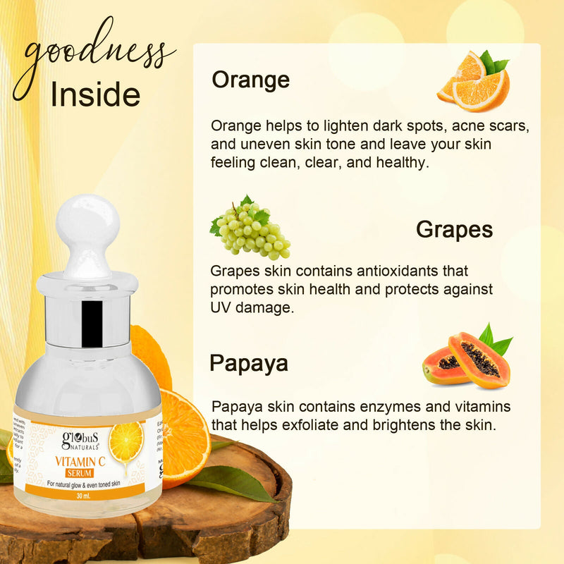 Globus Naturals Vitamin C Face Serum