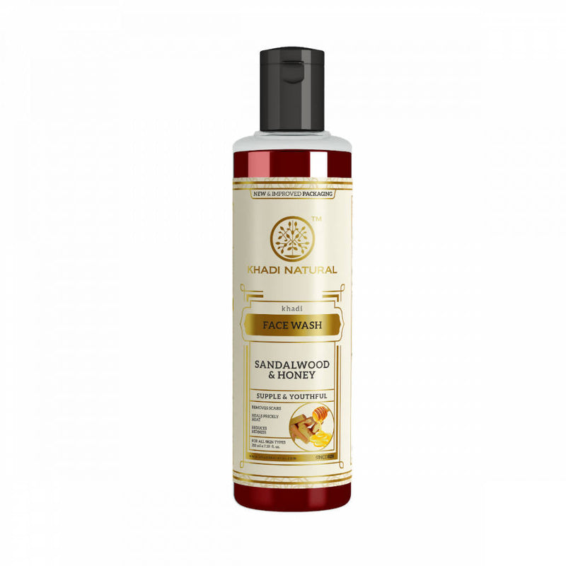 Khadi Natural Sandalwood & Honey Face Wash