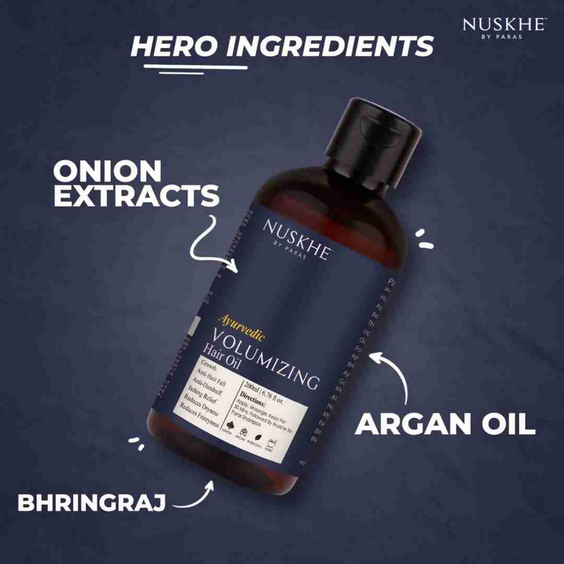 Nuskhe By Paras Ayurvedic Volumizing Hair Oil