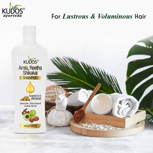 Kudos Ayurveda Amla Reetha, Shakakai Shampoo