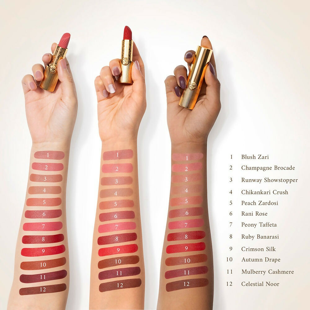 Kay Beauty x Falguni Shane Peacock Luxe Matte Lipstick - Champagne Brocade