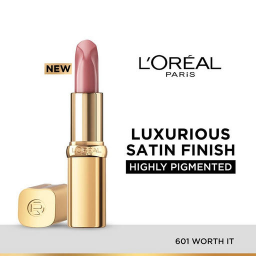 L'Oreal Paris Color Riche Satin Lipstick - 601 Worth It