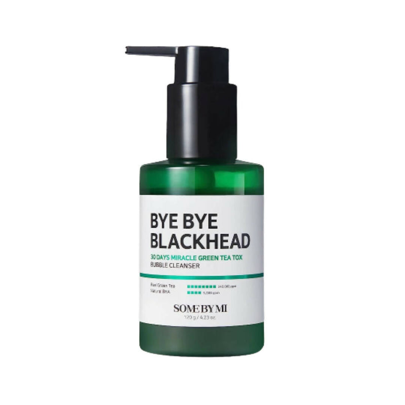 Some By Mi Bye Bye Blackhead 30 Days Miracle Green Tea Tox Bubble Cleanser