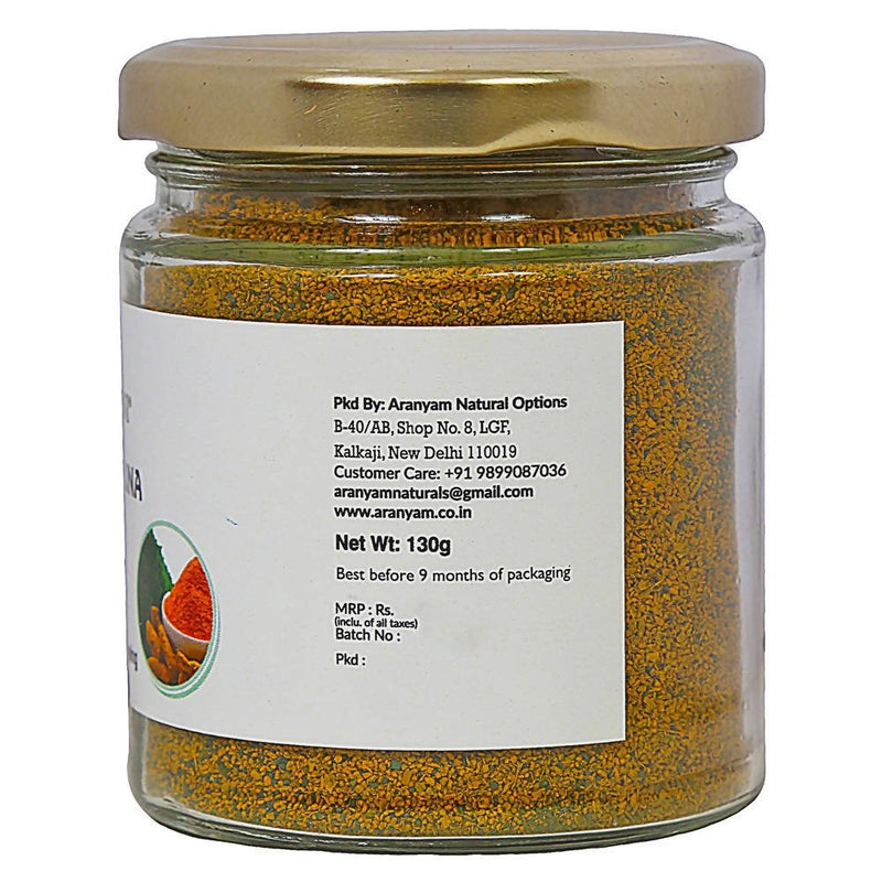 Aranyam Turmeric Spirulina Face Scrub