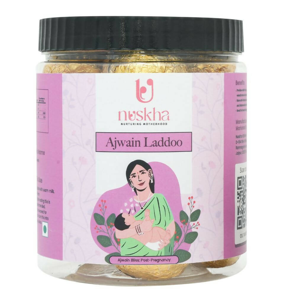 Nuskha Ajwain Laddoo (Post-Pregnancy)
