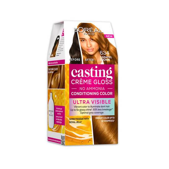 L'Oreal Casting Crème Gloss hair color packaging on a white background