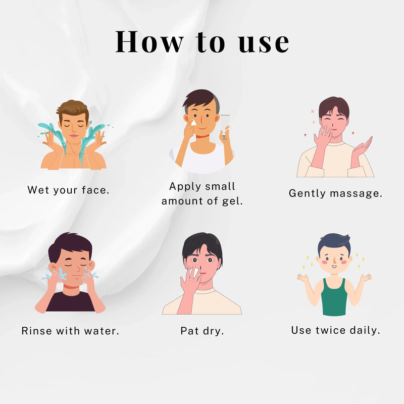 Yogez La Mu Shu Acne Clear Facewash