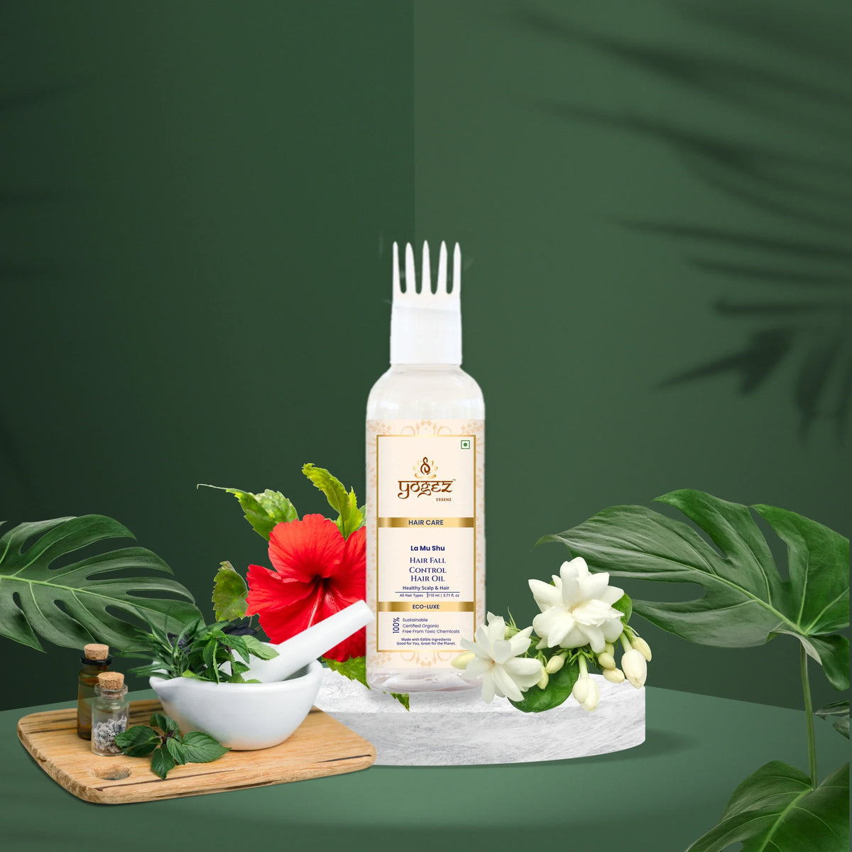 Yogez La Mu Shu Hair Fall Control Hair Oil