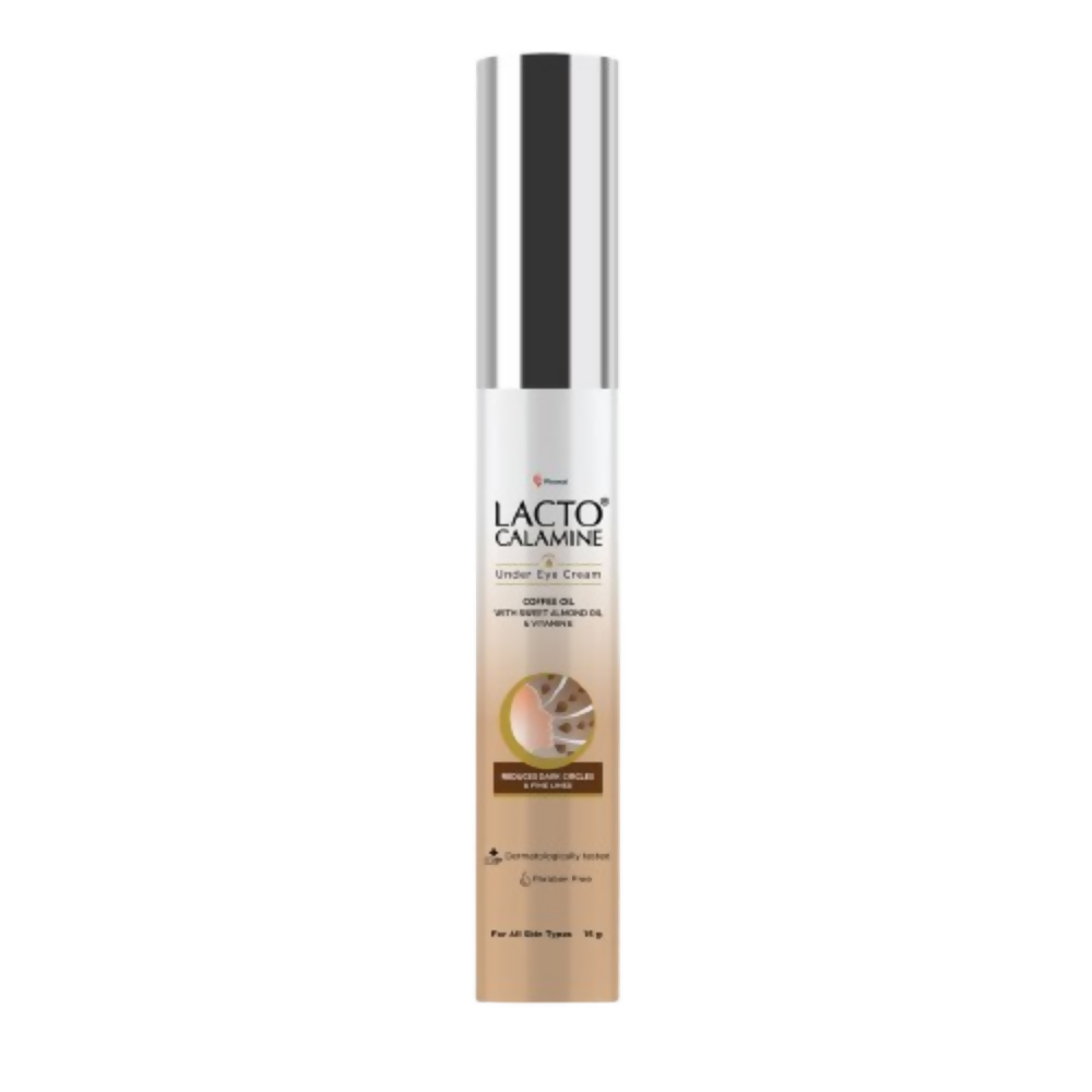 Lacto Calamine cream tube on a white background