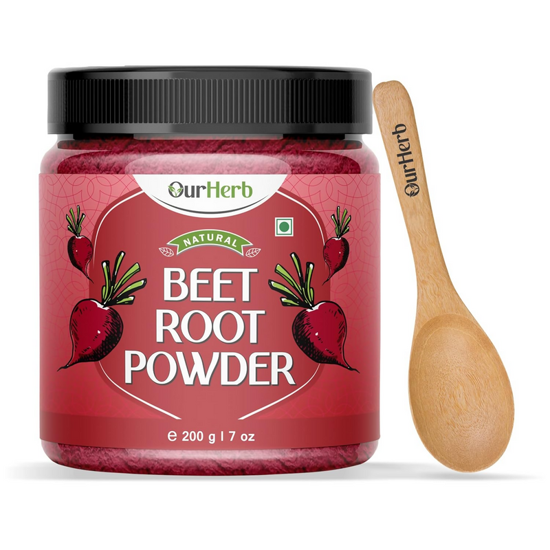 OurHerb Beetroot Powder Pure & Natural For Face And Hair