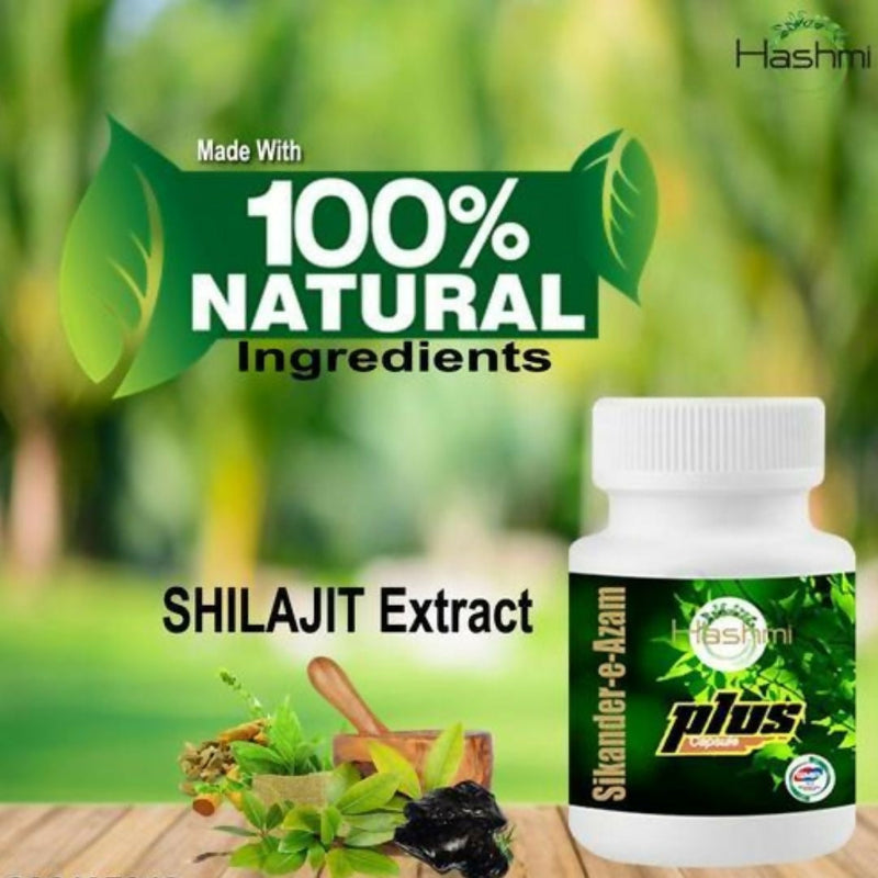 Hashmi Sikander-E-Azam Plus Capsule – May Support Men's Wellness & Vitality