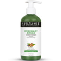 Soulflower Rosemary Argan Conditioner for Dry & Frizzy Hair, Damage Repair, Cocoa & Shea Butter