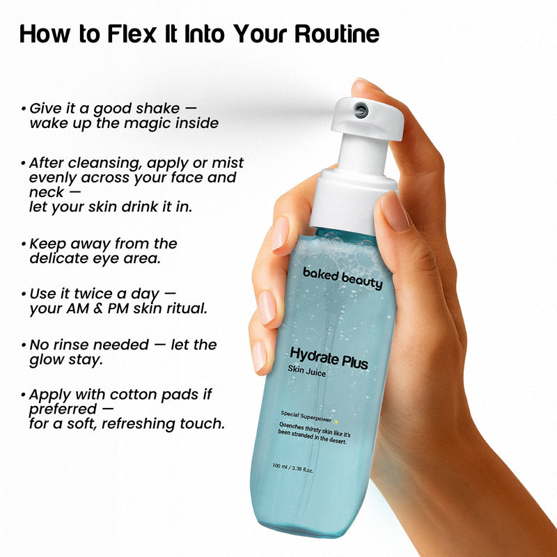 Baked Beauty Hydrate Plus Skin Juice - Hydrating Toner