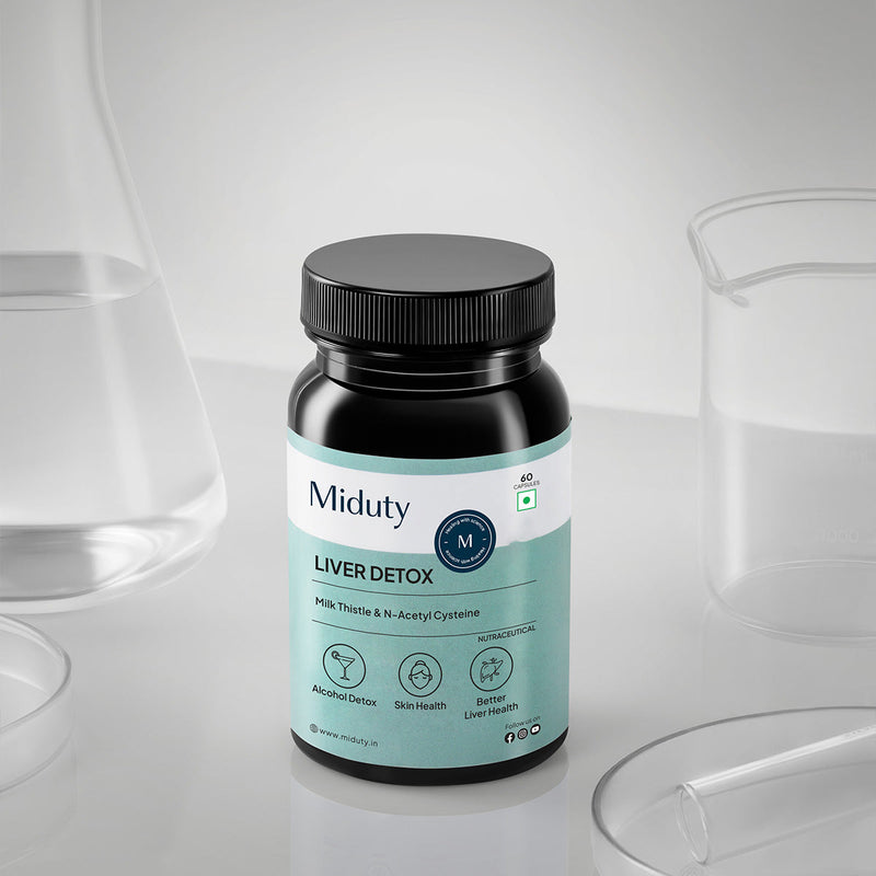 Miduty by Palak Notes Liver Detox Capsules