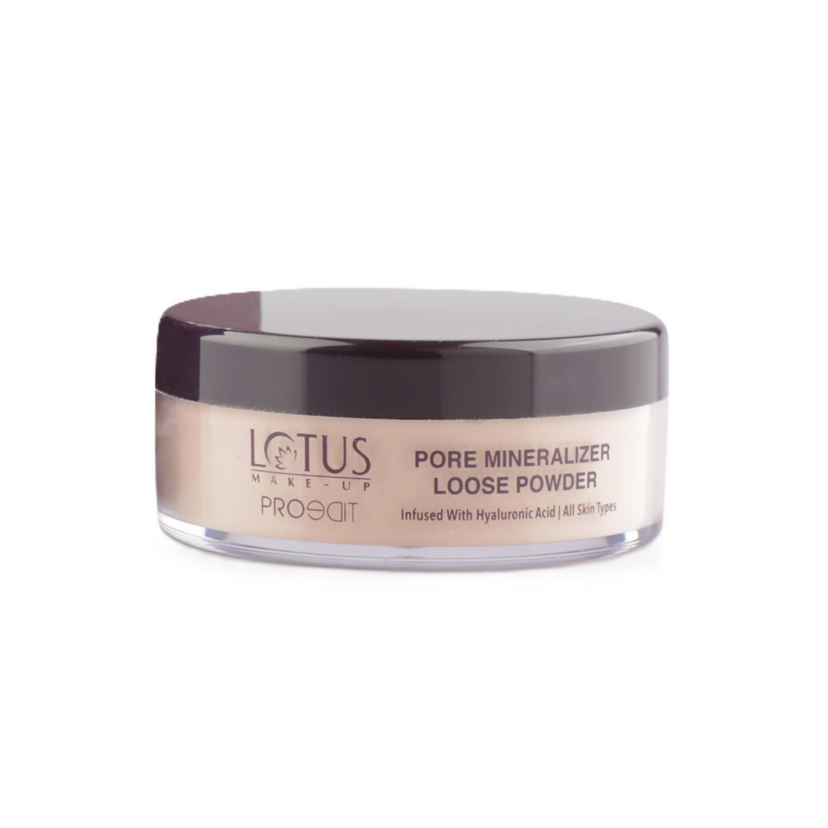 Lotus Pore Mineralizer Loose Powder jar on a white background