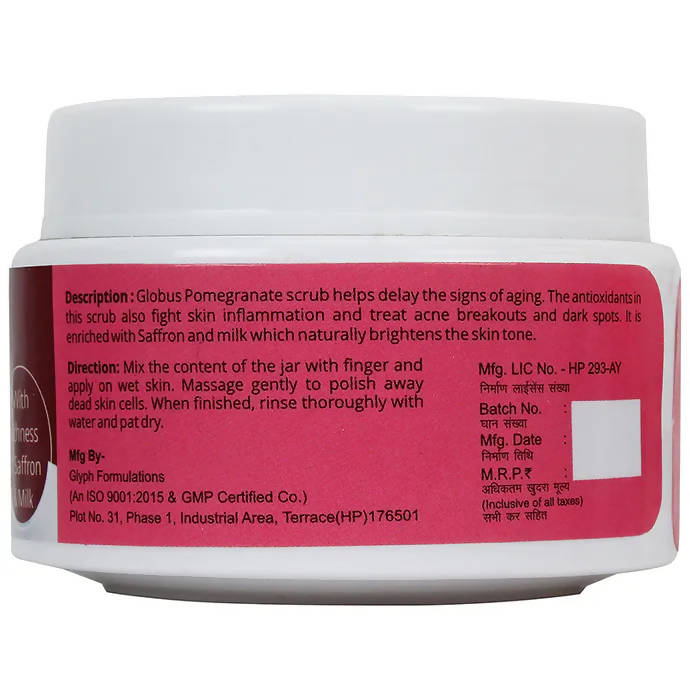 Globus Naturals Pomegranate Face & Body Scrub