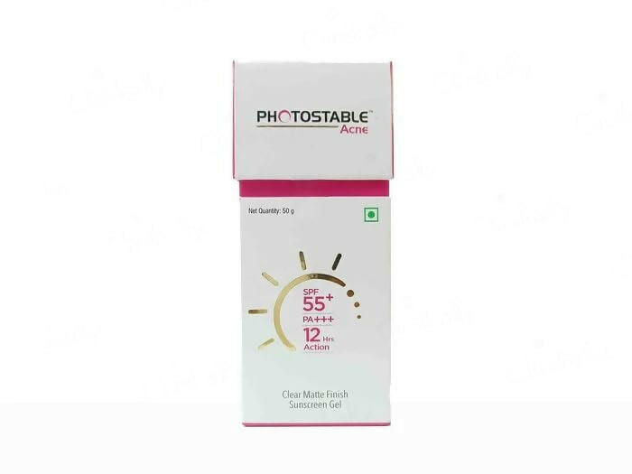 Photostable Acne SPF 55+ PA+++ Clear Matte Sunscreen Gel