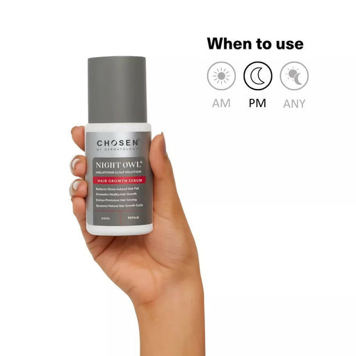 Chosen Night Owl Melatonin Scalp Lotion Hair Growth Serum