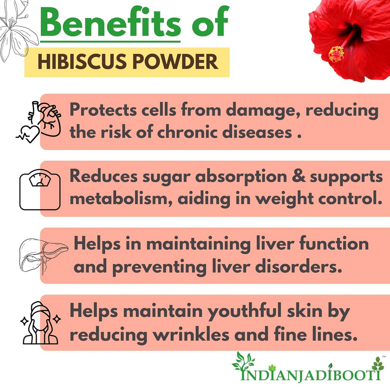 IndianJadiBooti Gudhal Phool Powder
