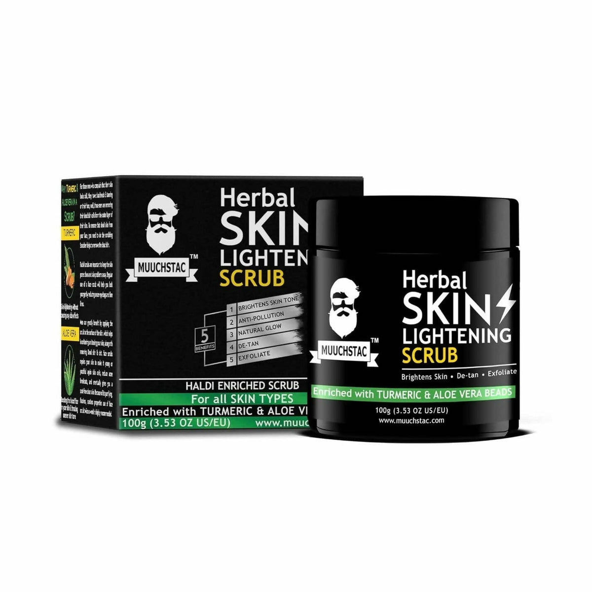 Muuchstac Herbal Skin Lightening Scrub