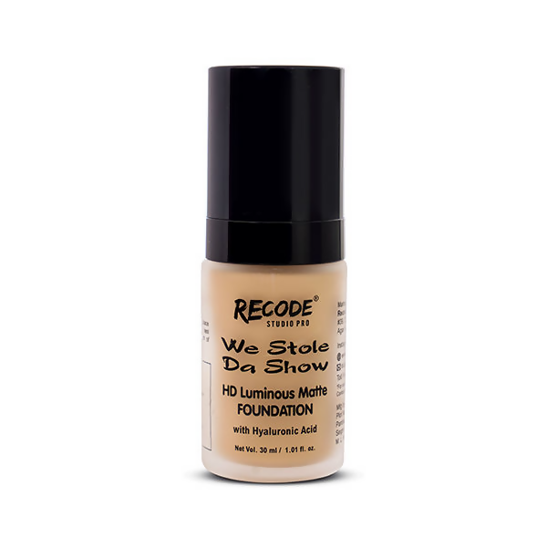 Recode HD Luminous Matte Foundation - 04 Hindustan
