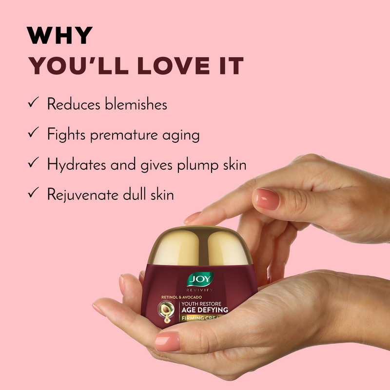 Joy Anti Ageing Face Cream with Retinol Ceramide & Avocado