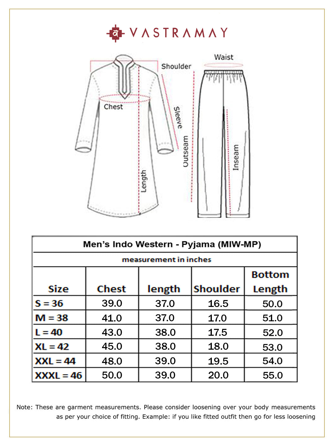 VASTRAMAY Men's Maroon Silk Blend Sherwani Set