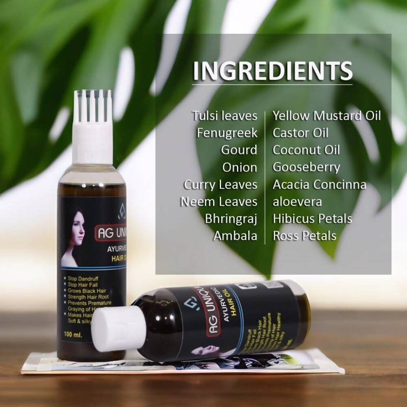 Ag Unique Ayurvedic Hair Oil - Limited Time Offer