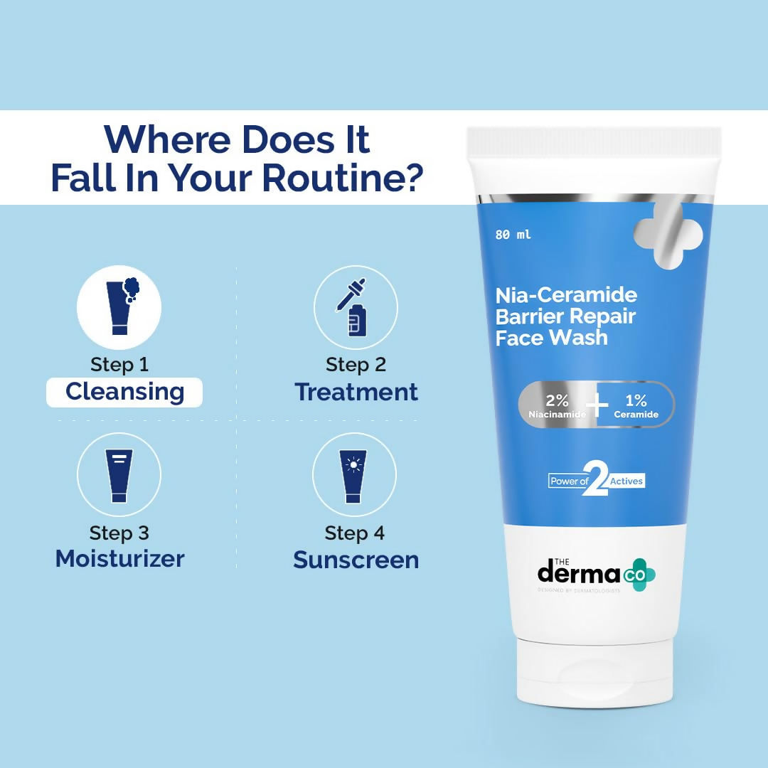 The Derma Co Nia-Ceramide Barrier Repair Face Wash